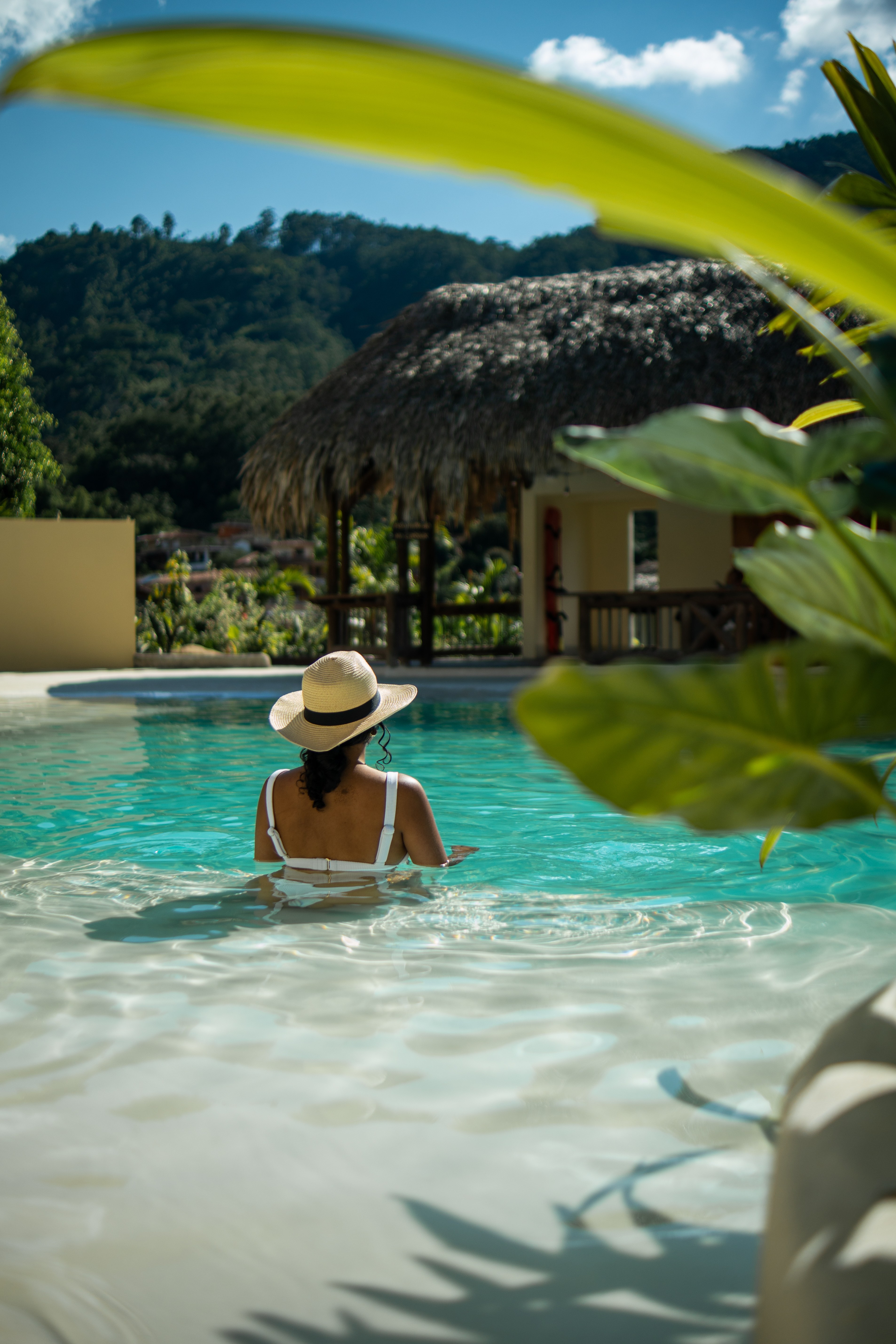 Piscina y paisaje de Villa Venecia
